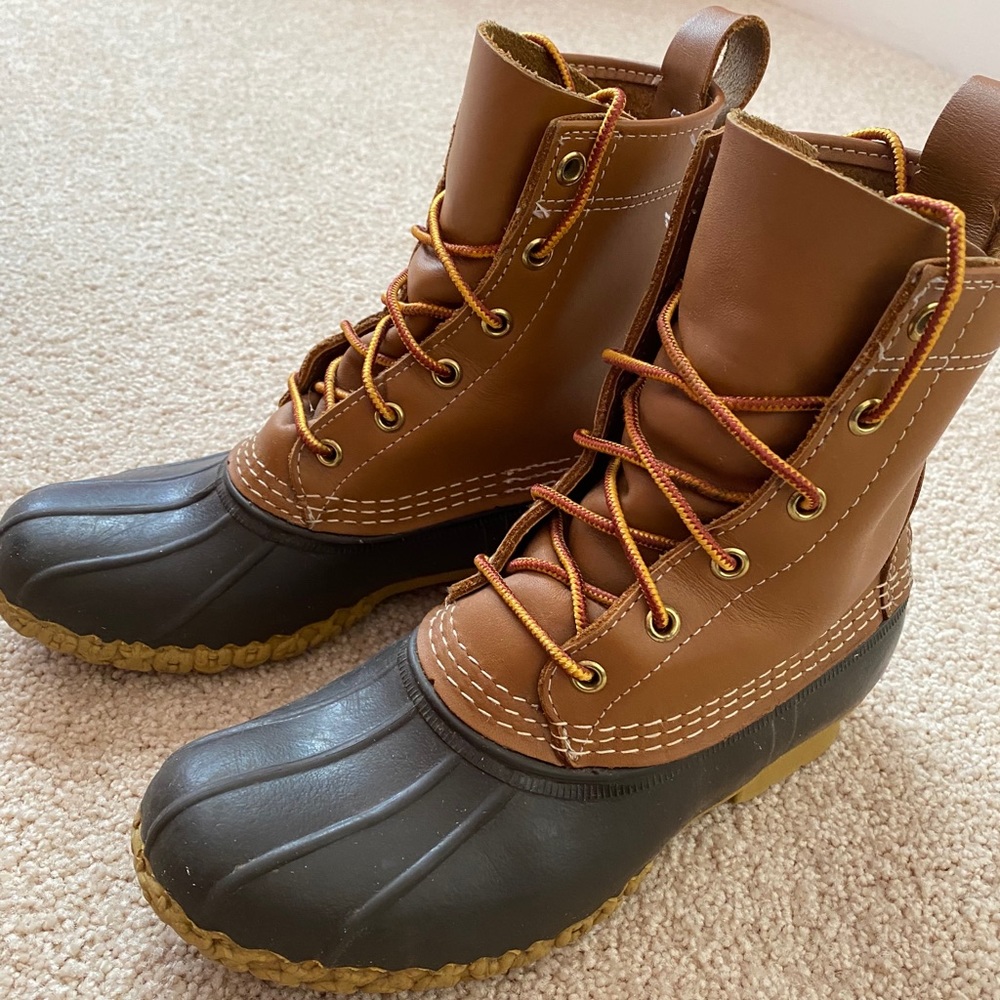 L.L. Bean Brown and Black Winter Boots